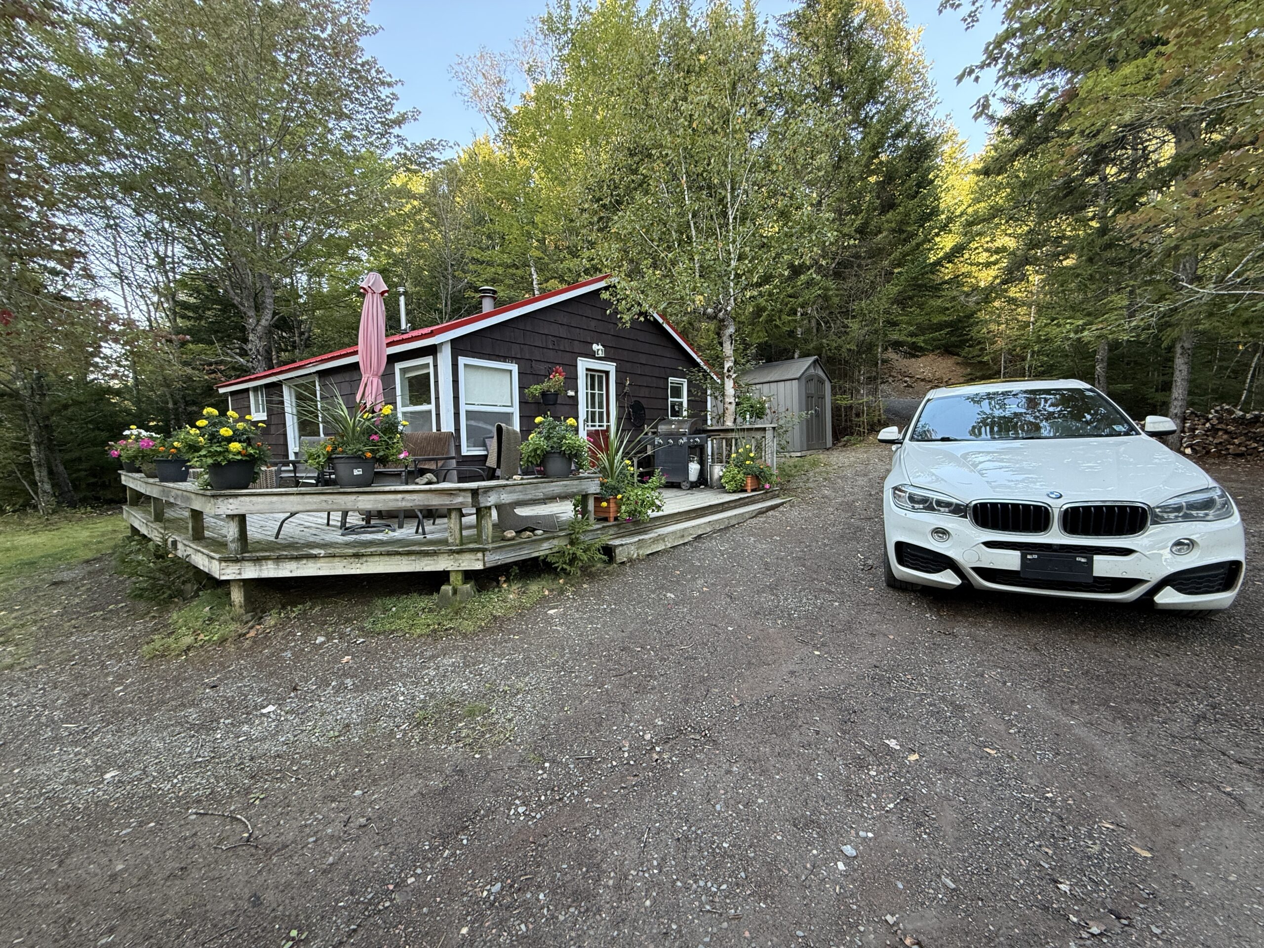 cottages and driveways in Nova Scotia